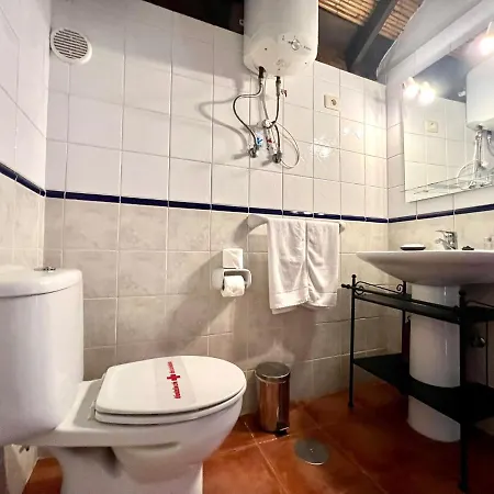 Apto En Una Casa Rural, Con Cocina, Piscina, Barbacoa Compartidas Y Vistas En Sur De Tenerife 펜션
