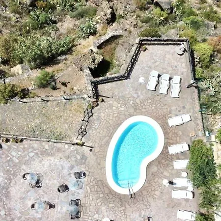 펜션 Apto En Una Casa Rural, Con Cocina, Piscina, Barbacoa Compartidas Y Vistas En Sur De Tenerife